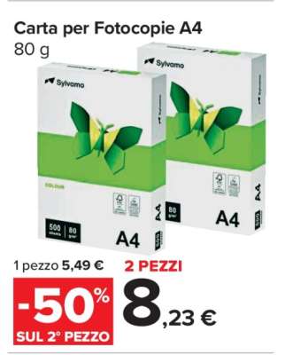 Carta per Fotocopie A4