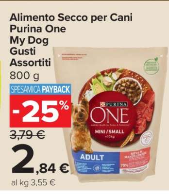 Alimento Secco per Cani Purina One My Dog Gusti Assortiti