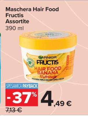 Maschera Hair Food Fructis Assortite