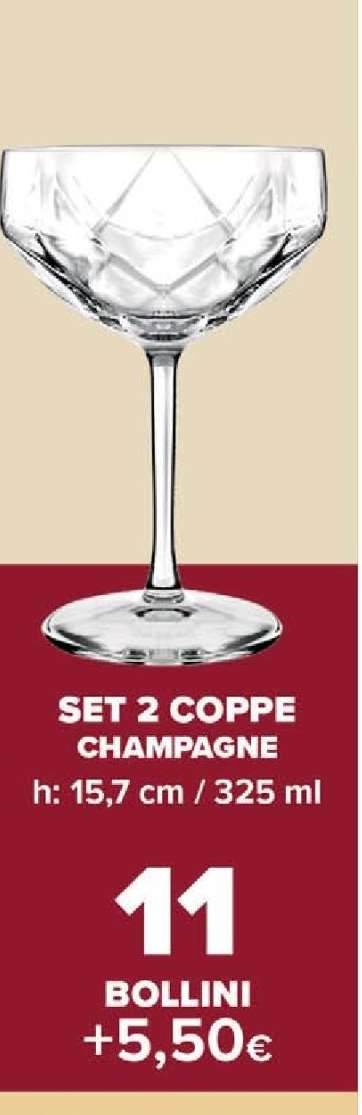 SET 2 COPPE CHAMPAGNE