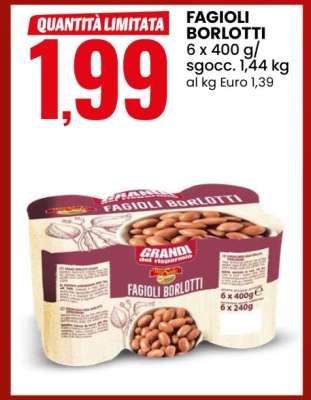 FAGIOLI BORLOTTI