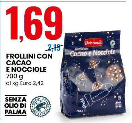 Frollini con Cacao e Nocciole