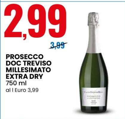 PROSECCO DOC TREVISO MILLESIMATO EXTRA DRY