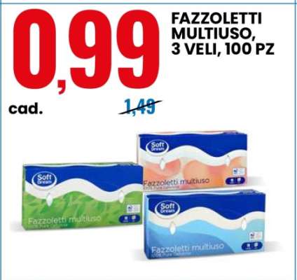 FAZZOLETTI MULTIUSO