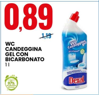 WC CANDEGGINA GEL CON BICARBONATO