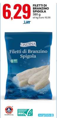 FILETTI DI BRANZINO SPIGOLA