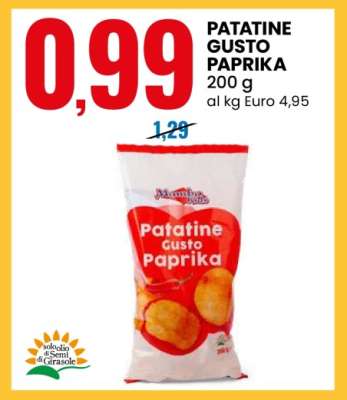 PATATINE GUSTO PAPRIKA