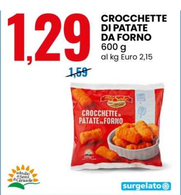 CROCCHETTE DI PATATE DA FORNO
