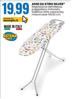 ASSE DA STIRO SILVER