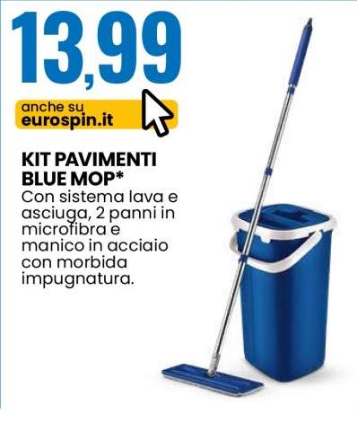 Kit Pavimenti Blue Mop