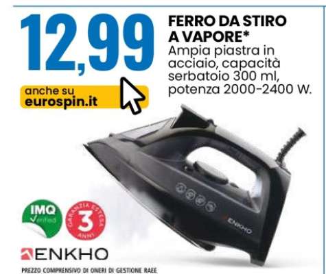 Ferro da stiro a vapore
