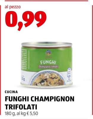 Funghi Champignon trifolati