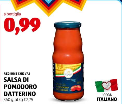 SALSA DI POMODORO DATTERINO