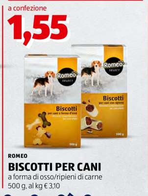 ROMEO BISCOTTI PER CANI