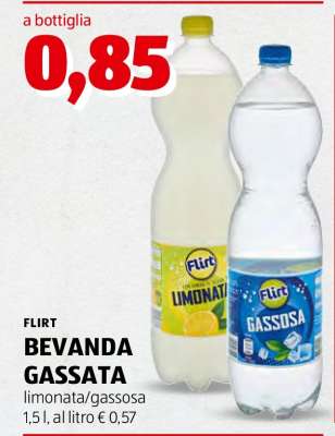 FLIRT BEVANDA GASSATA