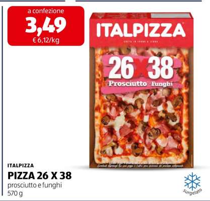 ITALPIZZA PIZZA 26 X 38