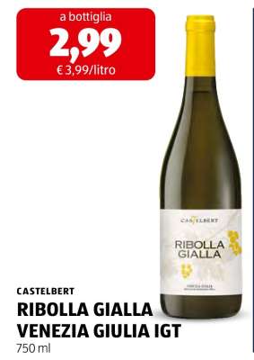 CASTELBERT RIBOLLA GIALLA VENEZIA GIULIA IGT