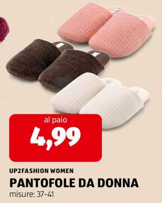 Pantofole da donna