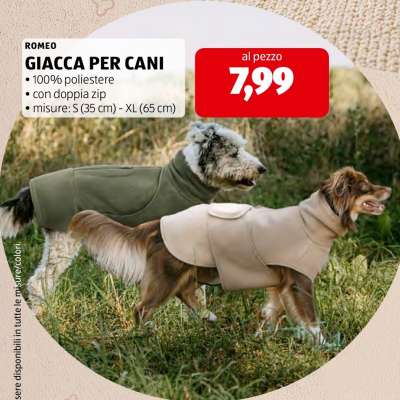 ROMEO GIACCA PER CANI