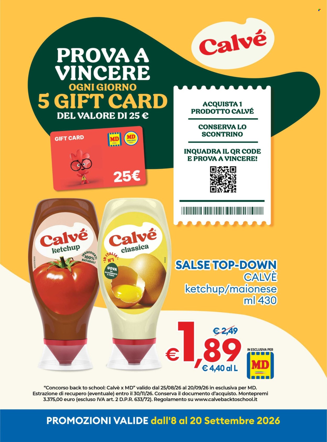 Volantino MD Discount - 8/9/2026 - 20/9/2026. Pagina 22