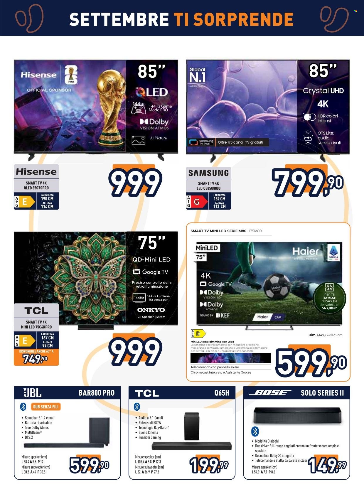 Volantino Unieuro - 7/9/2026 - 17/9/2026. Pagina 2