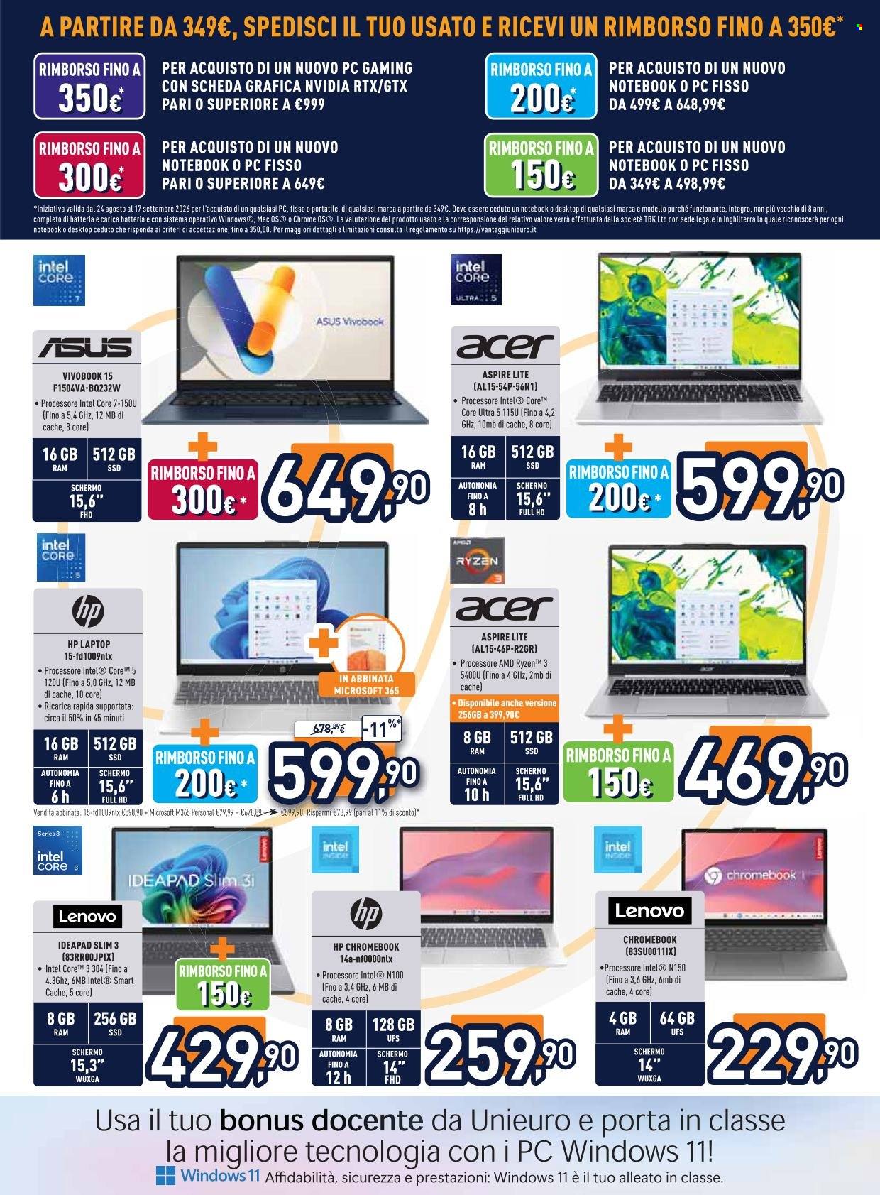 Volantino Unieuro - 7/9/2026 - 17/9/2026. Pagina 10