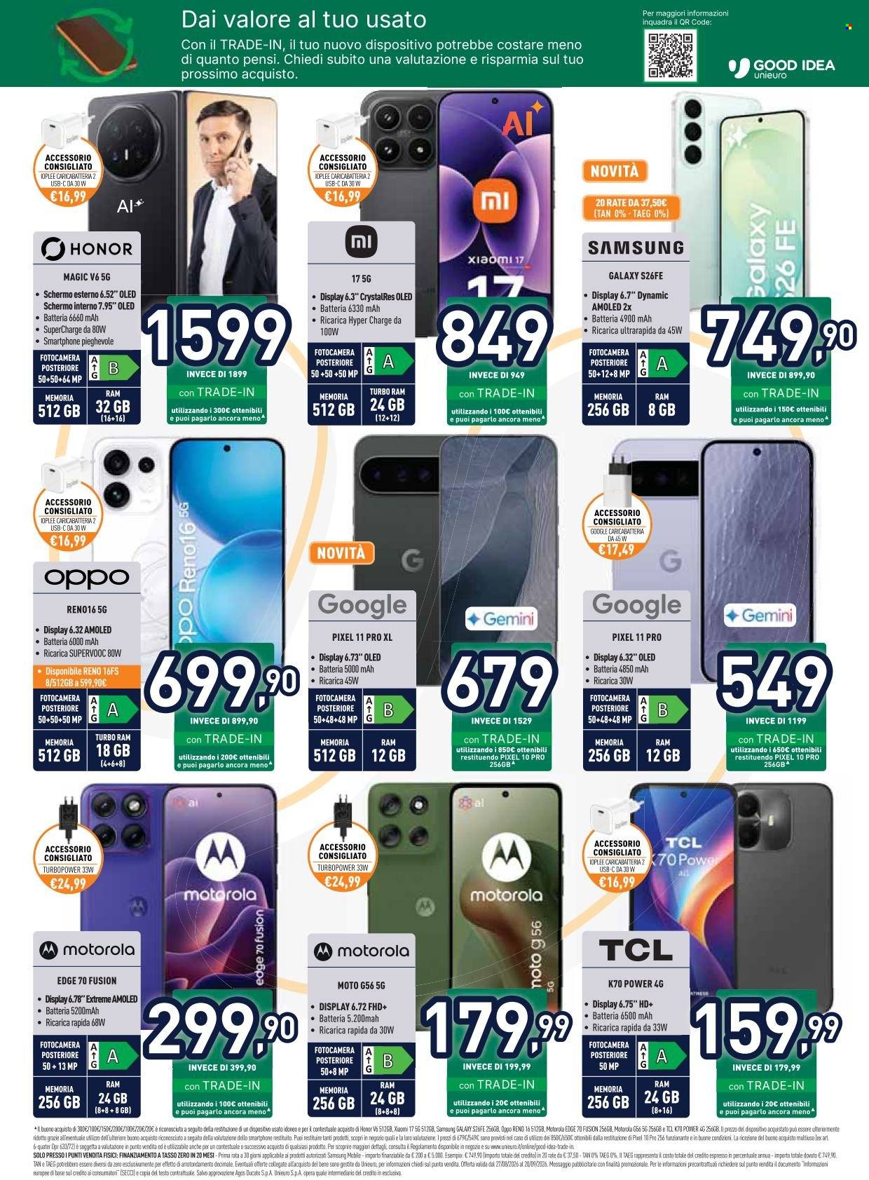 Volantino Unieuro - 7/9/2026 - 17/9/2026. Pagina 19