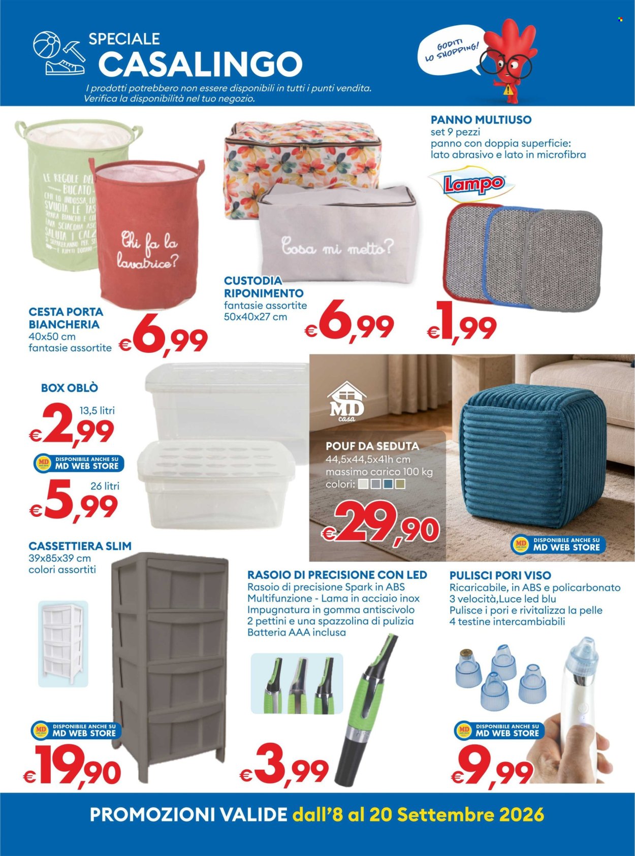 Volantino MD Discount - 8/9/2026 - 20/9/2026. Pagina 27