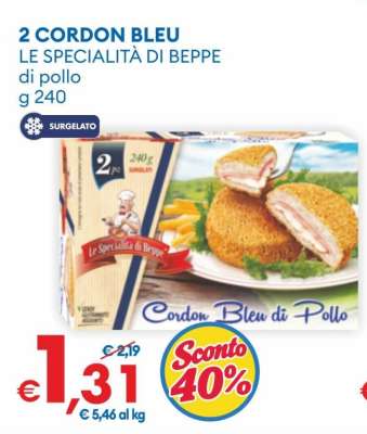 2 CORDON BLEU