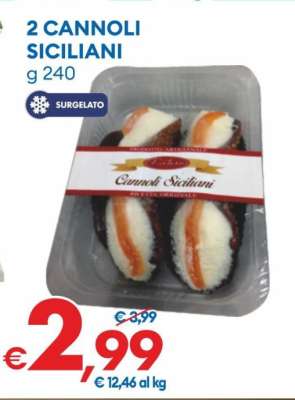 2 CANNOLI SICILIANI