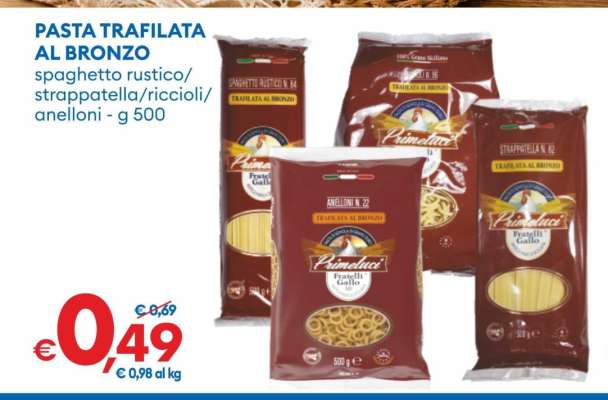 PASTA TRAFILATA AL BRONZO