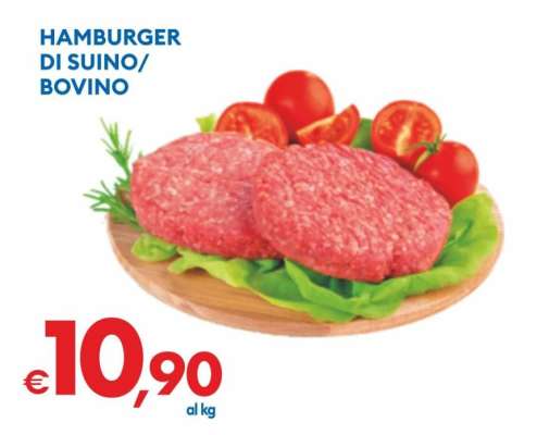 HAMBURGER DI SUINO/BOVINO