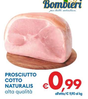 PROSCIUTTO COTTO NATURALIS