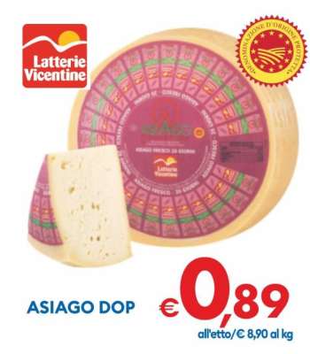 Asiago DOP