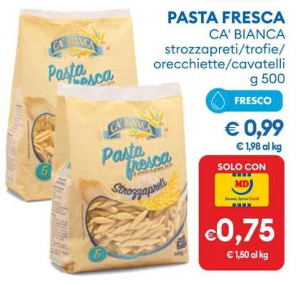 PASTA FRESCA CA' BIANCA