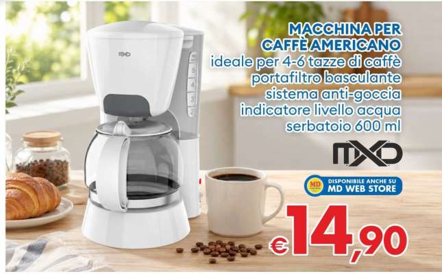 MACCHINA PER CAFFÈ AMERICANO