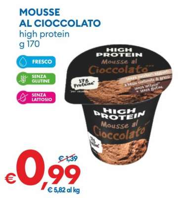 Mousse al cioccolato