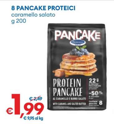 8 PANCAKE PROTEICI