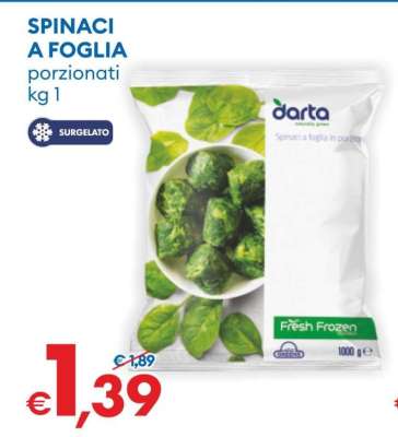 SPINACI A FOGLIA