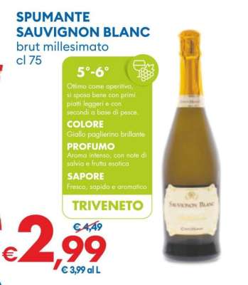 SPUMANTE SAUVIGNON BLANC