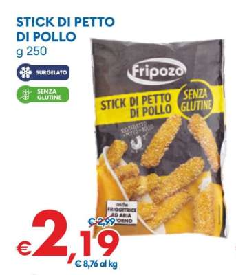 STICK DI PETTO DI POLLO