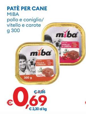 Patè per cane