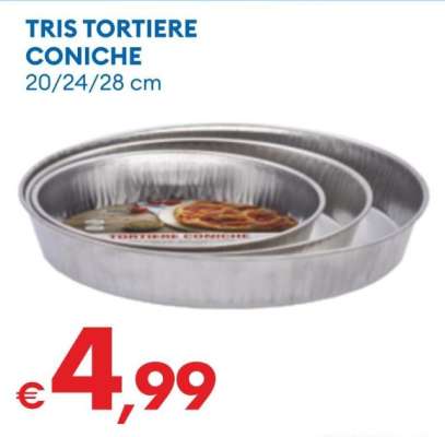 TRIS TORTIERE CONICHE
