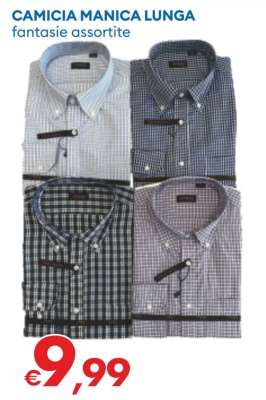 CAMICIA MANICA LUNGA