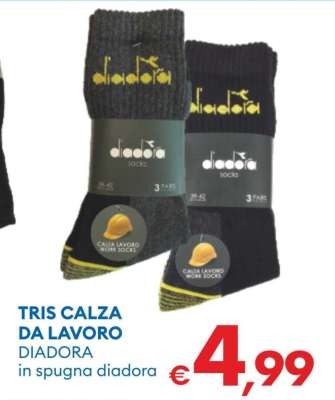 TRIS CALZA DA LAVORO
