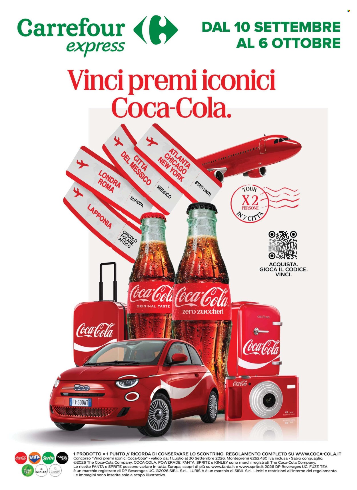 Volantino Carrefour - 10/9/2026 - 6/10/2026. Pagina 1