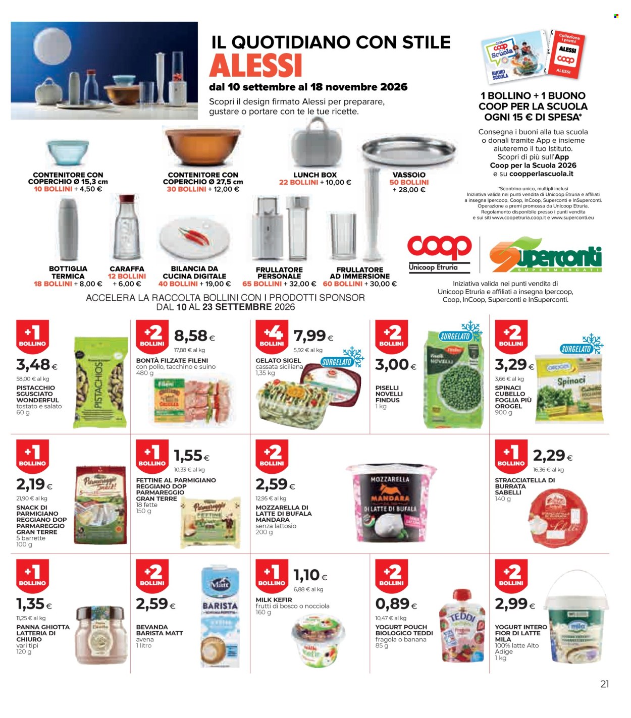 Volantino Coop - 10/9/2026 - 23/9/2026. Pagina 21