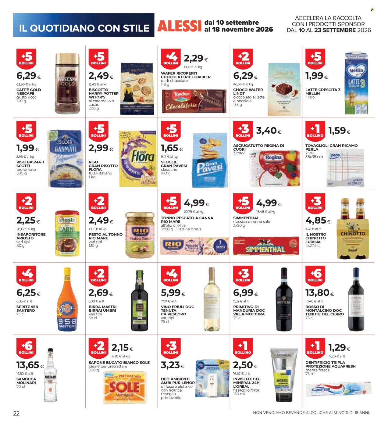 Volantino Coop - 10/9/2026 - 23/9/2026. Pagina 22