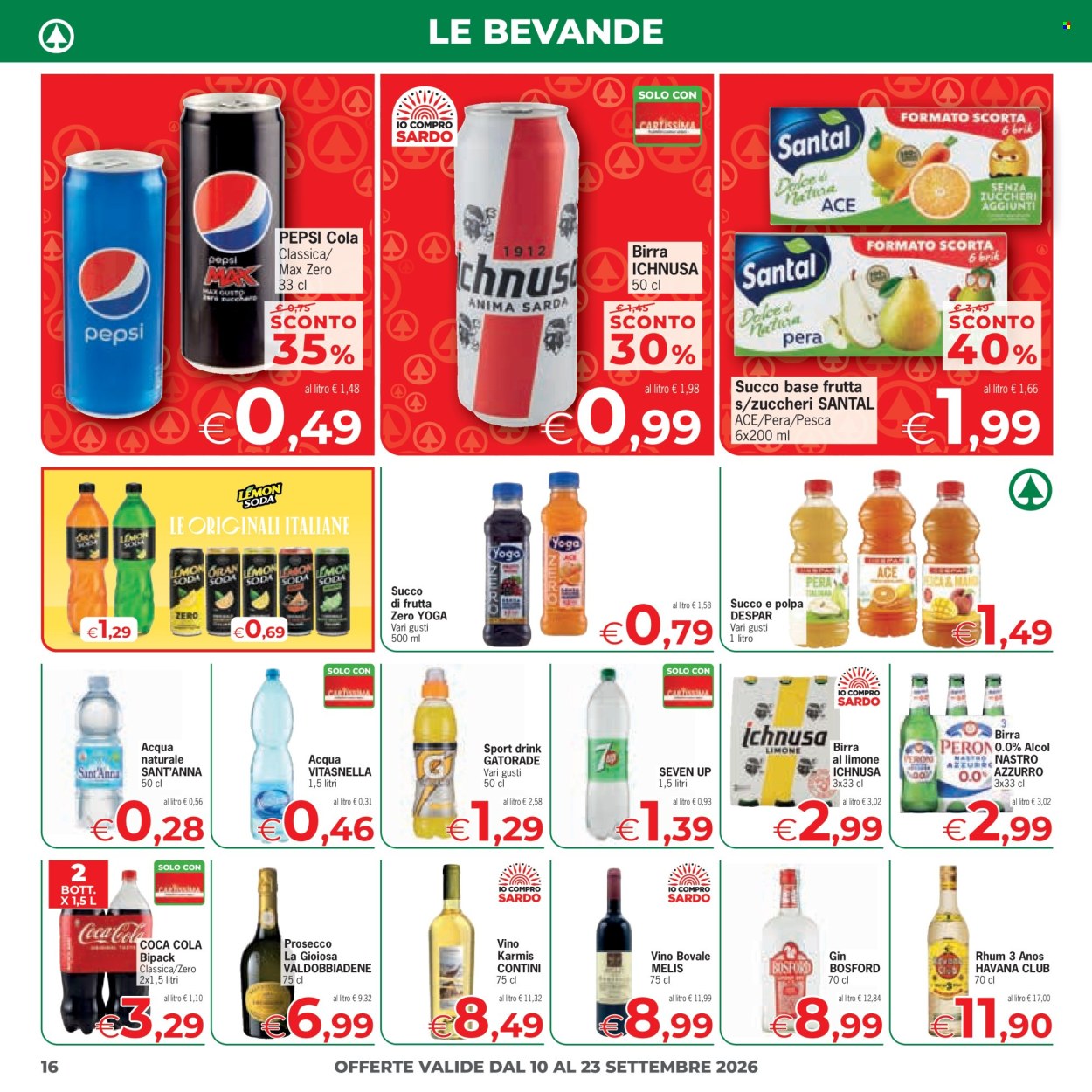 Volantino Despar - 10/9/2026 - 23/9/2026. Pagina 16