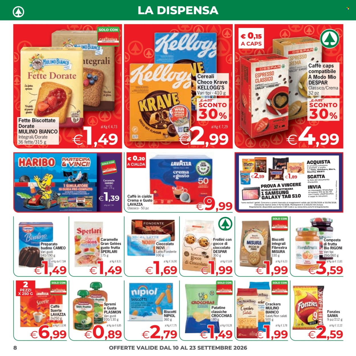 Volantino Eurospar - 10/9/2026 - 23/9/2026. Pagina 8